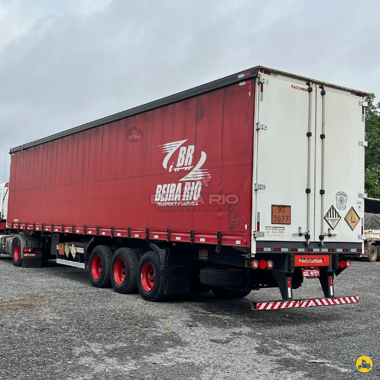 CARRETA SEMI-REBOQUE KIT SIDER Beira Rio Transportes TRES MARIAS MINAS GERAIS MG